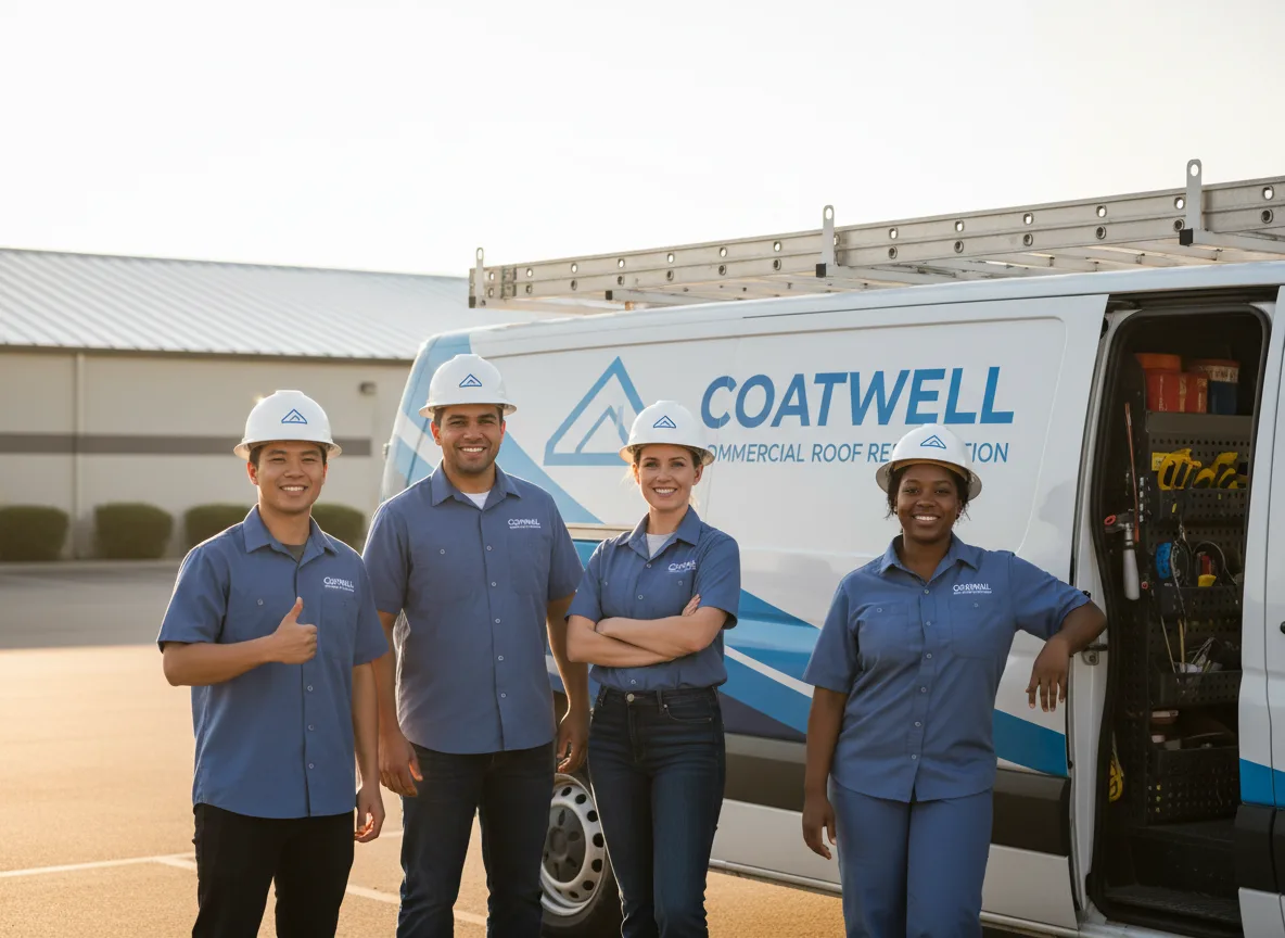 Commercial roof coating company in Palm, PA